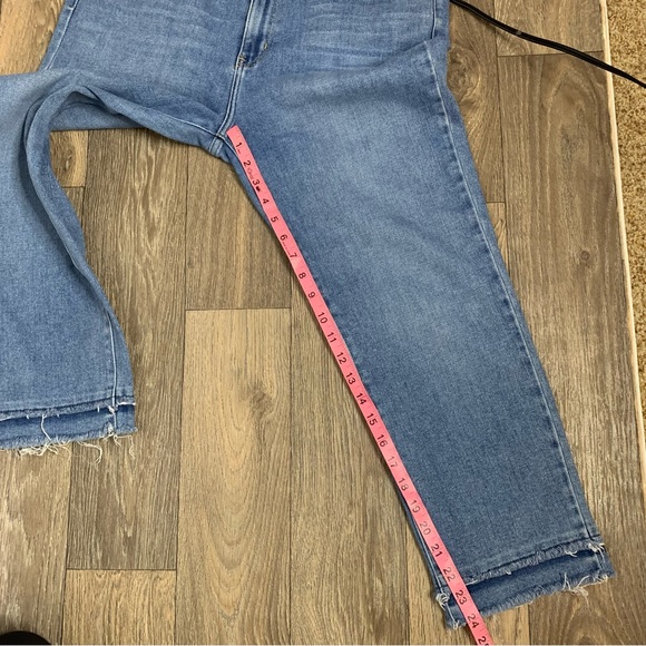 Just Black Raw Hem Slim Taper Leg Jeans - Picture 6 of 7